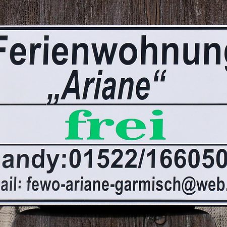 Ferienwohnung Ariane Гармиш-Партенкирхен Екстериор снимка